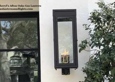 Afton Oaks Natural Gas Lantern