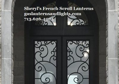 Black French Gas Lanterns