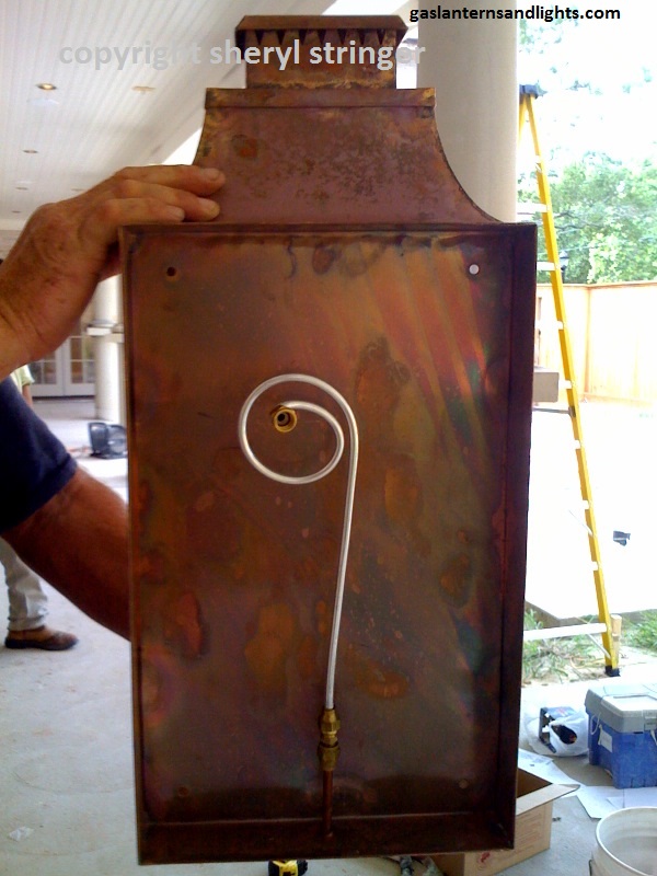 Gas Lantern Installation Gas Lanterns and Lights