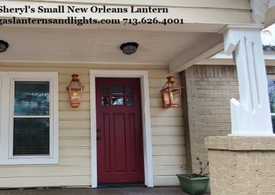 Sheryl's Small New Orleans Gas Lantern