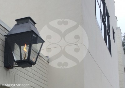 Oaks Wall Lantern Security Light